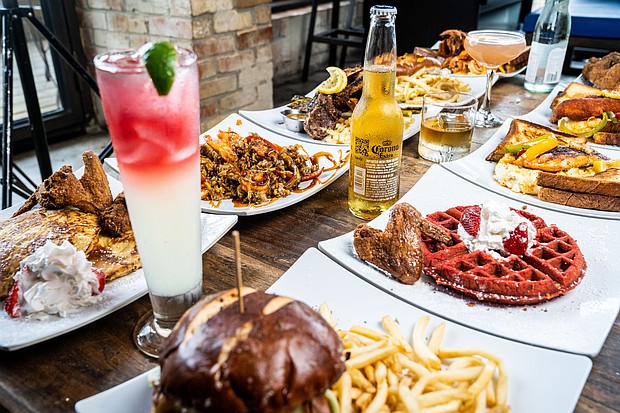 The Savoy will offer a full lineup of brunch offerings for all the festivities Saturday morning.