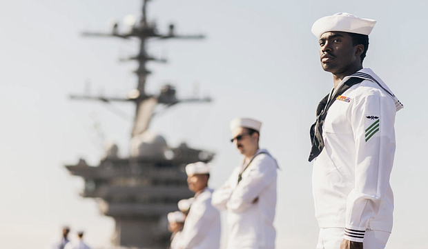 Aviation Machinist’s Mate Airman Elijah Crowder, Photo by Petty Officer 3rd Class August Clawson
USS GEORGE WASHINGTON (CVN 73)