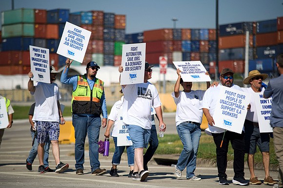 Striking members of the International Longshoremen’s Association (ILA) will be back to work on Friday, the union announced Thursday evening, …