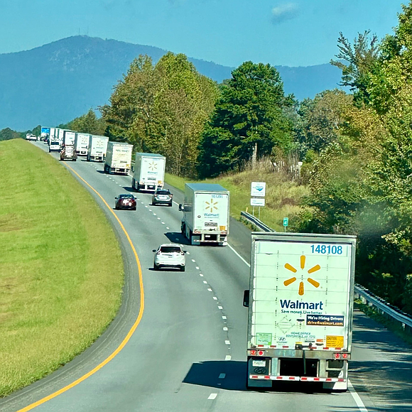 Walmart delivered 47 truckloads of essential supplies to communities across South Carolina and North Carolina on October 3rd, as part …