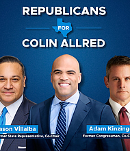 Jason Villalba, Colin Allred, and Adam Kinzinger