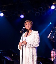 Cissy Houston, pictured during the 30th Anniversary Martin Luther King Jr. Concert Series Gospel Night at Wingate Field on August 20, 2012 in Brooklyn, has died at 91.
Mandatory Credit:	Cory Schwartz/Getty Images via CNN Newsource