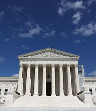 The Supreme Court declined to hear several First Amendment appeals on October 7.
Mandatory Credit:	Jemal Countess/Getty Images via CNN Newsource