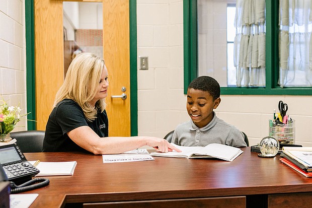 Student Support Manager with student