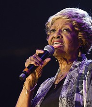 Cissy Houston performs during McDonald’s Gospelfest 2013 in Newark, N.J.