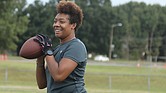 CJ James, owner of the Richmond River City Sting women’s tackle football team at a recent practice. The team is recruiting for the 2025 spring season, with tryouts scheduled for Oct. 19 and 26 from 10 to 11:30 a.m. For more details, visit rivercitysting.com.