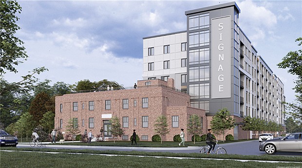 This revamped design of the hospital site was released by the university Tuesday.