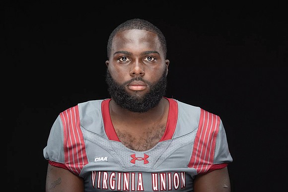 Running back Jada Byers rushed for 215 yards and two touchdowns, leading Virginia Union University to a 63-12 victory over …