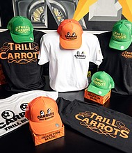 Trill Burgers and Carrots Collaboration Merch Credit: Dylan McEwan