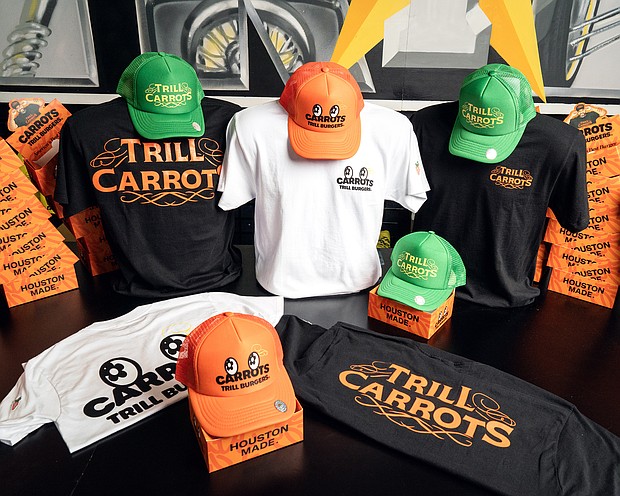 Trill Burgers and Carrots Collaboration Merch Credit: Dylan McEwan