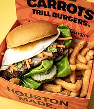 The Carrots Burger/Credit: Dylan McEwan