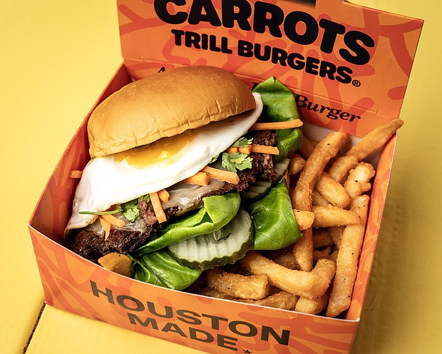 The Carrots Burger/Credit: Dylan McEwan