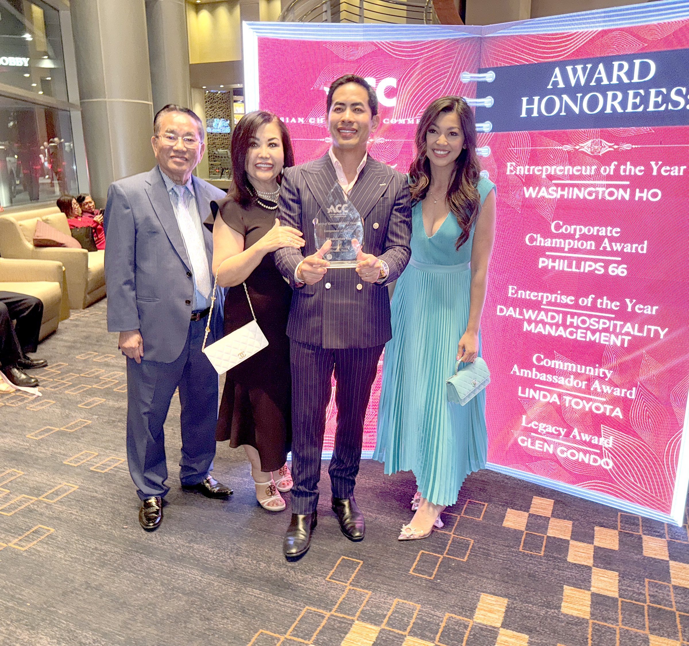 Celebrating Excellence: The Asian Chamber of Commerce 2024 Spirit of  Entrepreneurship Awards Gala | Houston Style Magazine | Weekly Newspaper  Publication Website, image size:2400x2251