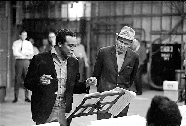 Quincy Jones and Frank Sinatra 1964/John Dominis/The LIFE Picture Co/Shutterstock