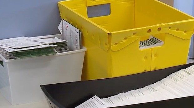 Two ballot blunders in Santa Cruz County are impacting hundreds of ballots that could ultimately impact the outcome of two ballot issues.
Mandatory Credit:	KSBW via CNN Newsource