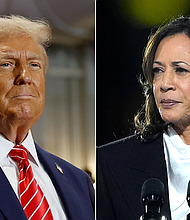Donald Trump and Vice President Kamala Harris