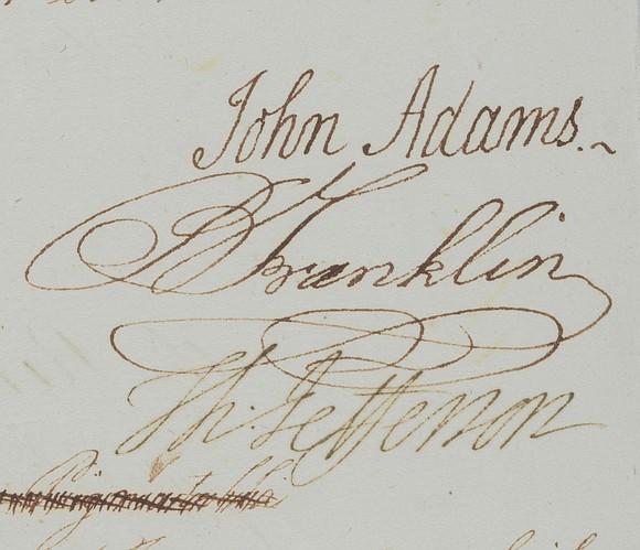 A rare letter signed by three of the Founding Fathers of the United States is going on sale, and is …