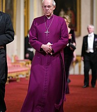 The Archbishop of Canterbury, Justin Welby, shown on November 21, 2023, resigned on Tuesday. The most senior official in the Church of England was accused of failing to reprimand a prolific child abuser.
Mandatory Credit:	Yui Mok/WPA Pool/Getty Images via CNN Newsource