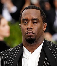 Sean "Diddy" Combs is seen at the Metropolitan Museum of Art Costume Institute Gala Metropolitan Museum of Art Costume Institute Gala in New York City on May 1, 2017.
Mandatory Credit:	Lucas Jackson/Reuters via CNN Newsource