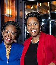 Sheila Jackson Lee and Erica Lee Carter