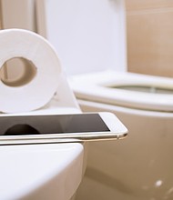 Leave your devices behind when you head to the bathroom, doctors say, warning too much time spent on the toilet can cause possible health problems.
Mandatory Credit:	Manuel faba/iStockphoto/Getty Images via CNN Newsource