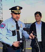 Minneapolis Police Chief Brian O'Hara speaks during a press conference on October 28 in Minneapolis.
Mandatory Credit:	Minneapolis Police via CNN Newsource