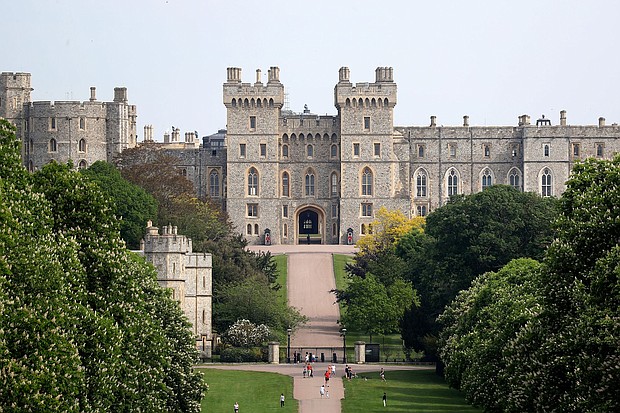 Burglars broke into the grounds of Windsor Castle, pictured here in May 2020, making away with a quad bike and a pick up truck.
Mandatory Credit:	Chris Jackson/Getty Images via CNN Newsource