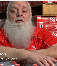 Tim Hudson, a driver for Coca-Cola Southwest Beverages
