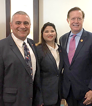 Burt & Sandra Levine with Congressman Randy Weber