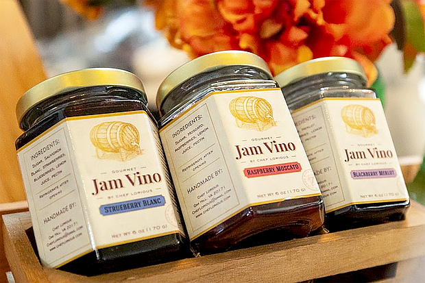 Jam Vino Wine Infused Jams, Classic 3-pack