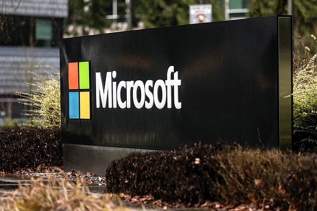 Microsoft signage is seen at the company's headquarters in Redmond, Washington. Microsoft said on November 25 that it has identified the cause of a major Outlook and Teams outage, and is deploying a fix to the problem.
Mandatory Credit:	Matt Mills McKnight/Reuters/File via CNN Newsource