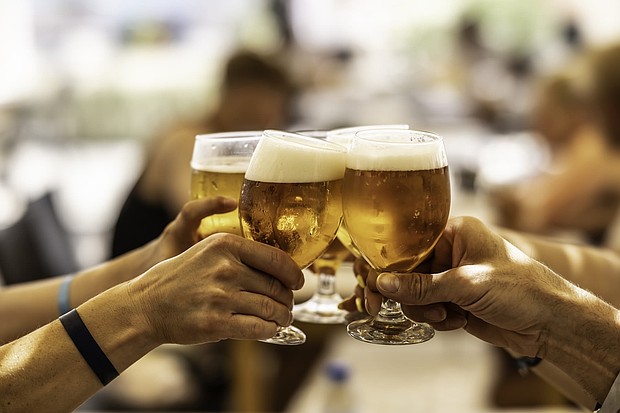 A spike in alcohol consumption among people in the US in 2020 continued to rise slightly in 2021 and 2022.
Mandatory Credit:	SimpleImages/Moment RF/Getty Images via CNN Newsource