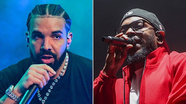 Drake accuses record company of using bots to ‘artificially inflate’ Kendrick Lamar’s song ‘Not Like Us’ on Spotify.
Mandatory Credit:	Getty Images via CNN Newsource