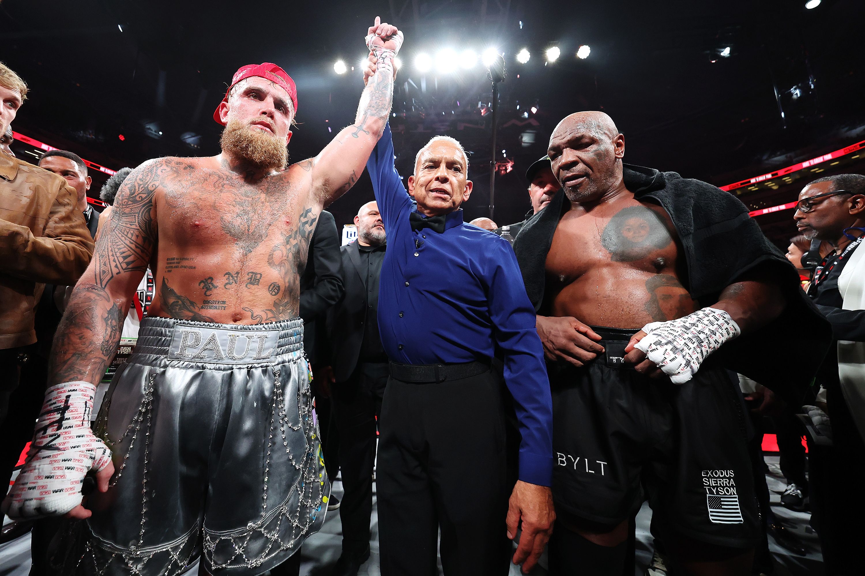 Claims that fight between Jake Paul and Mike Tyson was rigged are