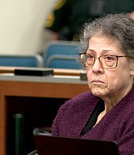 Susan Lorincz is seen during a court hearing in her trial on August 14.
Mandatory Credit:	WESH via CNN Newsource