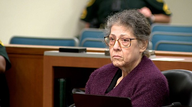 Susan Lorincz is seen during a court hearing in her trial on August 14.
Mandatory Credit:	WESH via CNN Newsource