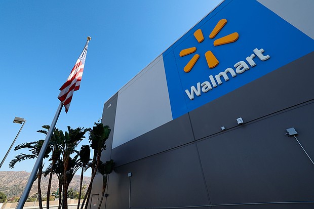 Walmart rolls back DEI programs after right-wing backlash, and a Walmart Supercenter is pictured in Burbank, California on November 21.
Mandatory Credit:	Allen J. Schaben/Los Angeles Times/Getty Images via CNN Newsource