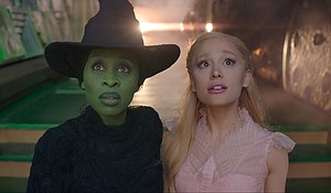 Cynthia Erivo is Elphaba and Ariana Grande is Glinda in "Wicked."
Mandatory Credit:	Universal Pictures via CNN Newsource