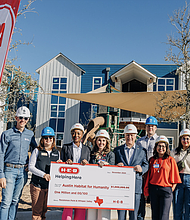 H-E-B $1 Million Austin Habitat Check