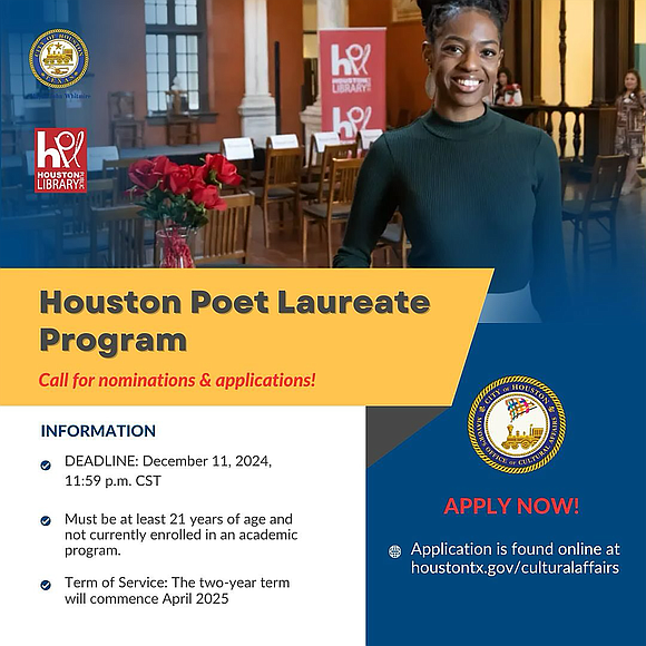 Houston is once again on the hunt for its next Poet Laureate, a role that beautifully marries the city’s vibrant …