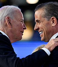 President Joe Biden with son, Hunter