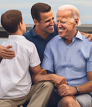 President Joe Biden with son, Hunter