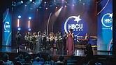 Virginia Union University’s Gospel Choir performs alongside Fantasia, MC Lyte and others during the finale of BET’s “HBCU Honors,” celebrating Historically Black Colleges and Universities.