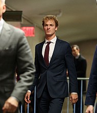 A jury found Daniel Penny not guilty of criminally negligent homicide in the death of Jordan Neely.
Mandatory Credit:	Stefan Jeremiah/AP via CNN Newsource