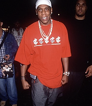 Jay Z in 2000 at MTV Video Music Awards/ credit Aintnojigga