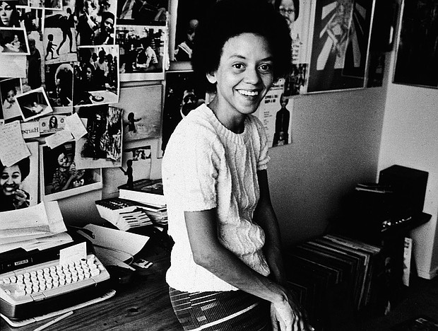 Yolanda Cornelia 'Nikki' Giovanni on January 1, 1973.
Mandatory Credit:	Hulton Archive/Getty Images via CNN Newsource