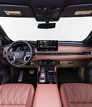 2025 Outlander new interior from rear