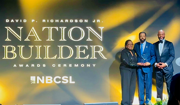 Senator Borris L. Miles, NBCSL Award