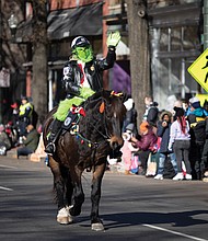 The Grinch on patrol.