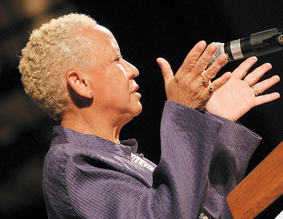 Nikki Giovanni, the poet, author, educator and public speaker who went from borrowing money to release her first book to …